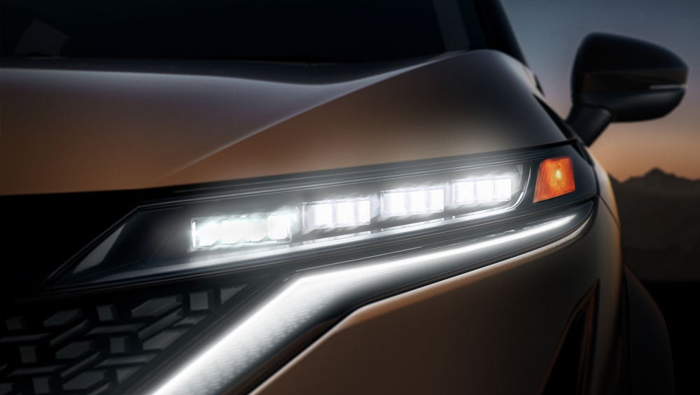Nissan ARIYA LED headlamps | Tom Naquin Nissan in Elkhart IN